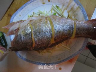 清蒸鲈鱼的做法步骤：7