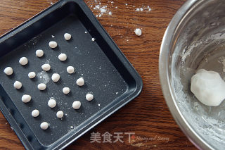 沧海一粟——蜜瓜珍珠小丸子的做法步骤：2