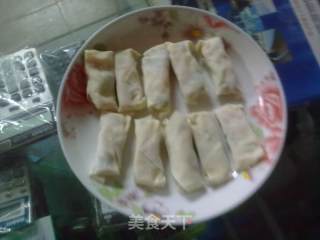 芝心土豆春卷的做法步骤：3