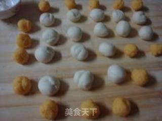 笑脸奶黄包的做法步骤：7