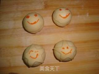 笑脸奶黄包的做法步骤：10