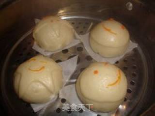 笑脸奶黄包的做法步骤：11