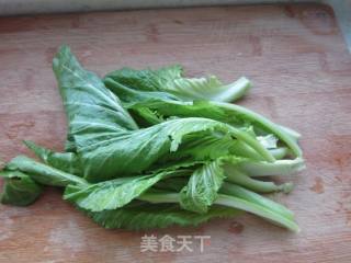 蚝油水东芥菜的做法步骤：2