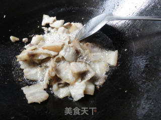 蒜香回锅肉的做法步骤：9