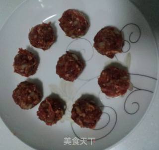 咖喱牛肉丸子饭的做法步骤：6