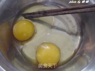 茼蒿鸡蛋饼的做法步骤：2