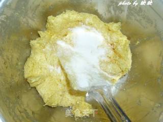 可爱小骨芝麻饼的做法步骤：5
