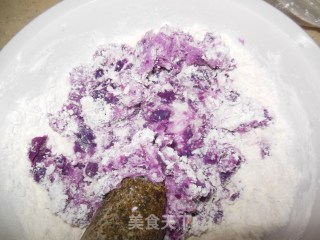 大理石纹糯米滋的做法步骤：5