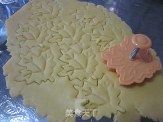树叶饼干的做法步骤：7