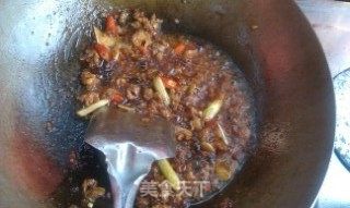 肉末羊筋的做法步骤：5