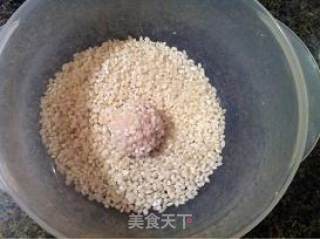 珍珠豆腐丸子的做法步骤：8
