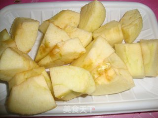 苹果酸甜排骨的做法步骤：3