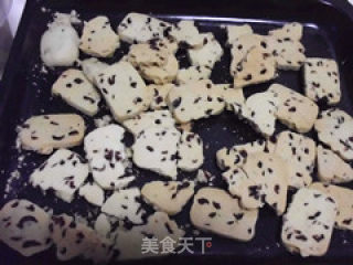 蔓越莓饼干的做法步骤：11