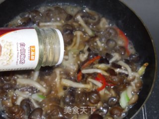 菌菇烩海参的做法步骤：9