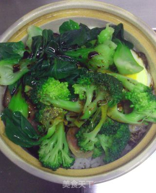 煲仔饭的做法步骤：9