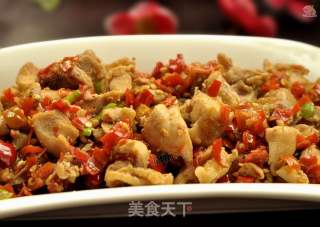 微波剁椒鸡块的做法步骤：7