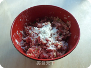 莲藕肉饼的做法步骤：6