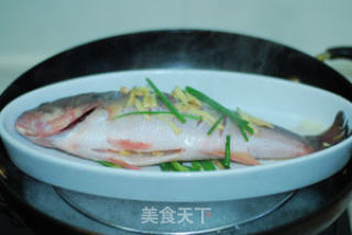 清蒸鲈鱼的做法步骤：3