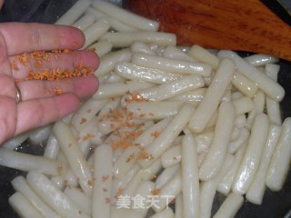 桂花年糕的做法步骤：7