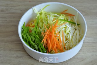 韭黄炒肚丝的做法步骤：3