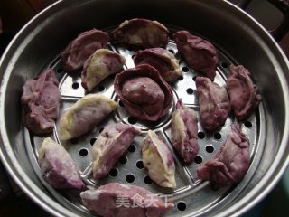 紫薯蒸饺的做法步骤：12