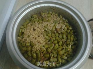 豆角蒸饭的做法步骤：6
