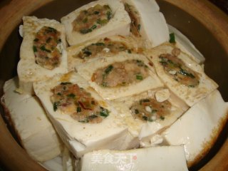 鲩鱼肉酿豆腐的做法步骤：8