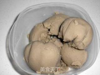 豆沙肉松馅的做法步骤：4