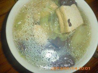 鸭血豆腐汤的做法步骤：4