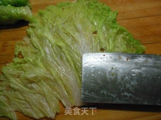 白菜翡翠卷的做法步骤：12