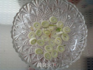 青蒜火腿蛋炒饭的做法步骤：5