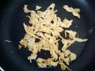 青蒜火腿蛋炒饭的做法步骤：7