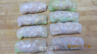 锅塌白菜盒的做法步骤：12