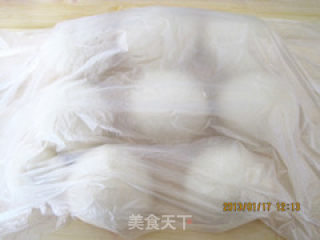 南瓜馅菊花面包的做法步骤：4
