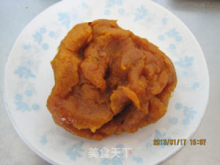 南瓜馅菊花面包的做法步骤：5