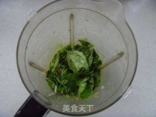 清新浓郁---自制意大利青酱Pesto的做法步骤：4