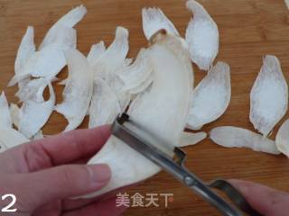 自制美味可口的小零食——香煎杏鲍菇片的做法步骤：2