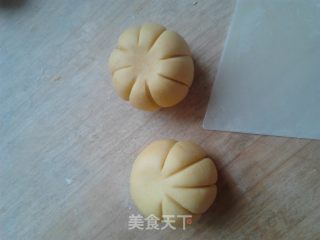南瓜包的做法步骤：6