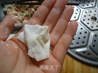 【酸汤馄饨】---附：简单快捷零失误馄饨包法的做法步骤：10