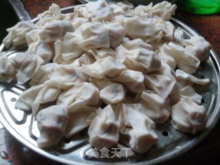 【酸汤馄饨】---附：简单快捷零失误馄饨包法的做法步骤：11