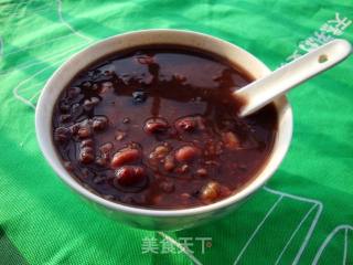 五豆养颜粥的做法步骤：6