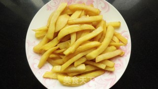 炸薯条的做法步骤：9
