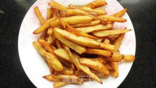 炸薯条的做法步骤：11