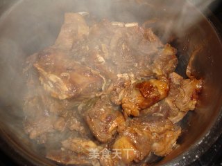 土豆萝卜柱侯牛排的做法步骤：7