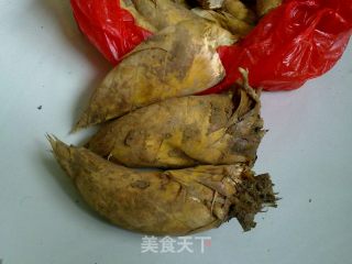 炒冬笋的做法步骤：1