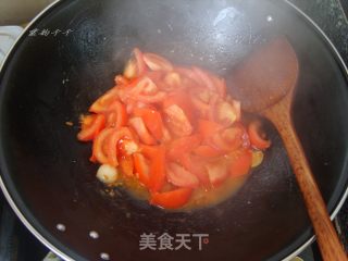 家常菜——蕃茄炒鸡蛋的做法步骤：7