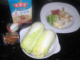 上汤娃娃菜的做法步骤：1
