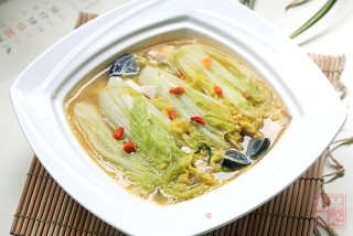 上汤娃娃菜的做法步骤：10