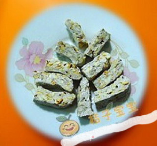 【新年美食】纯手工打造花生牛轧糖--简易棉花糖版的做法步骤：7