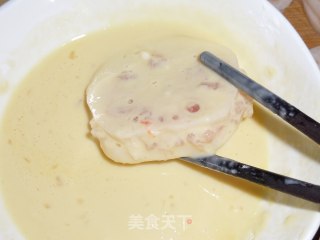 虾肉藕夹的做法步骤：10